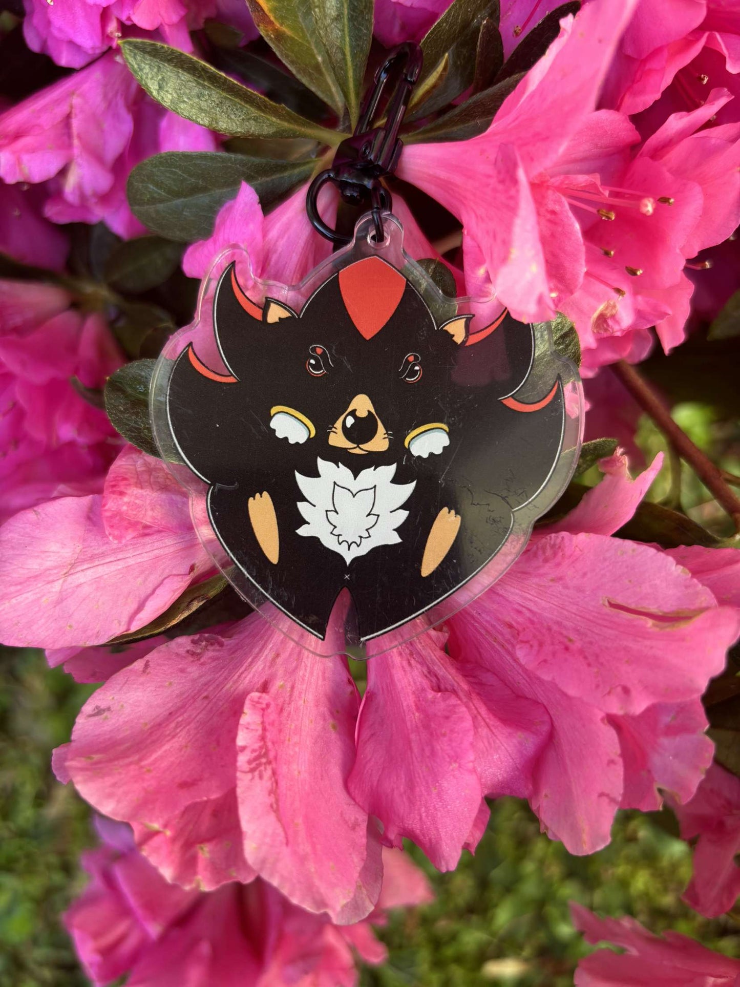 Shadow Smol & Angy Video Game Acrylic Keychain