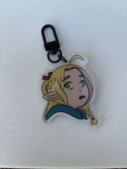 Confused Marcille Anime Acrylic Keychain