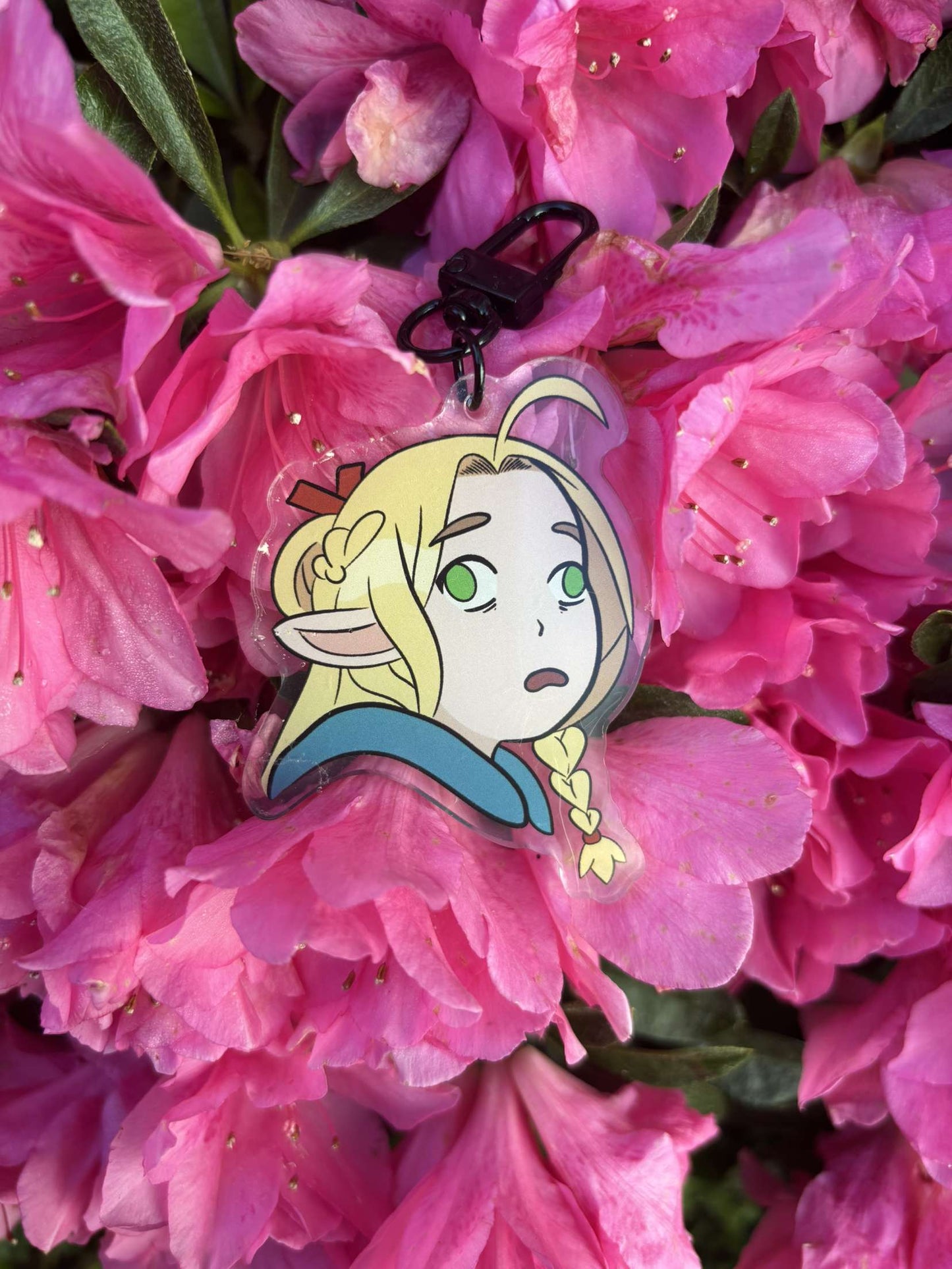 Confused Marcille Anime Acrylic Keychain