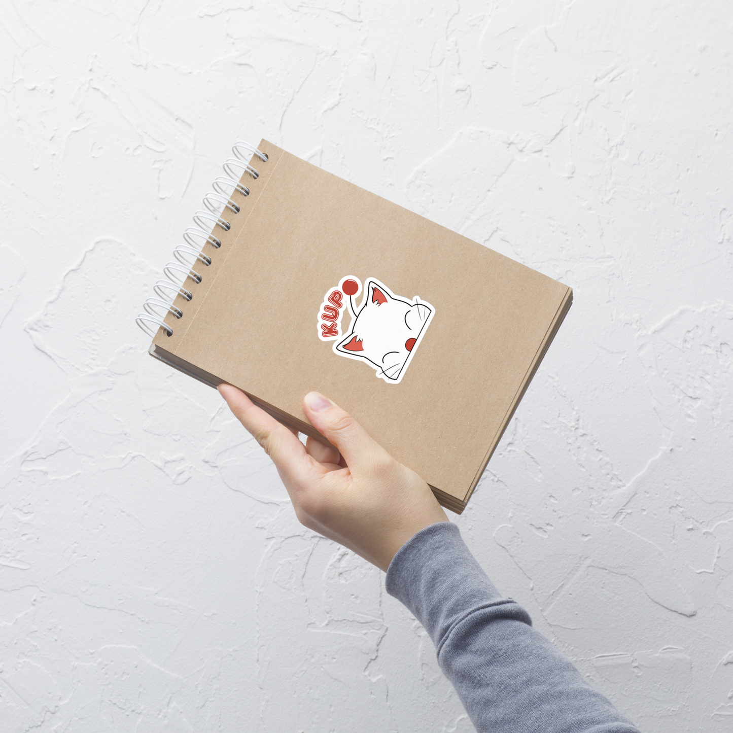 KUPO MOOGLE PEEKER VIDEO GAME STICKER