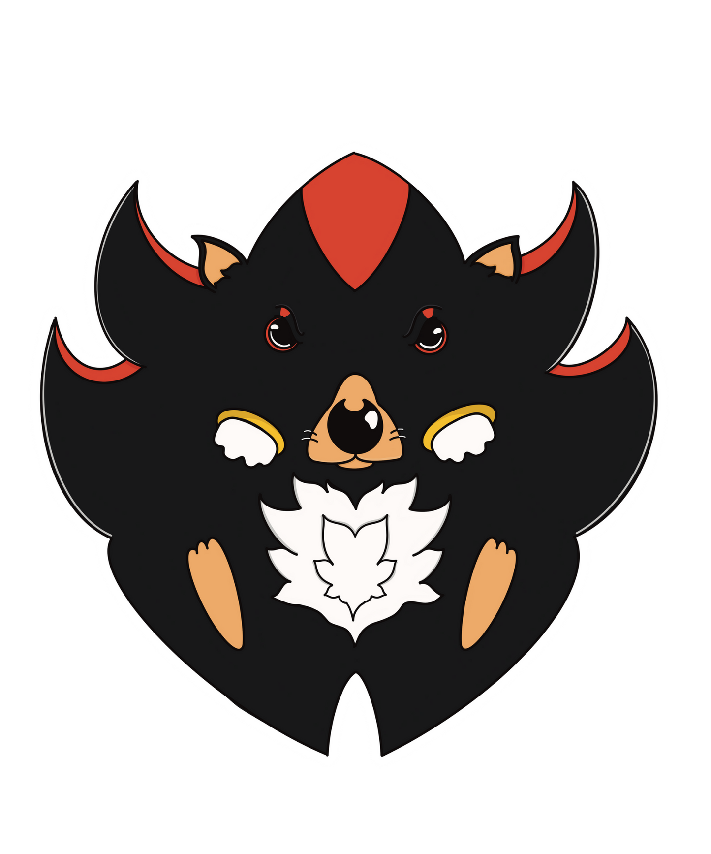 Shadow Hog Video Game Sticker
