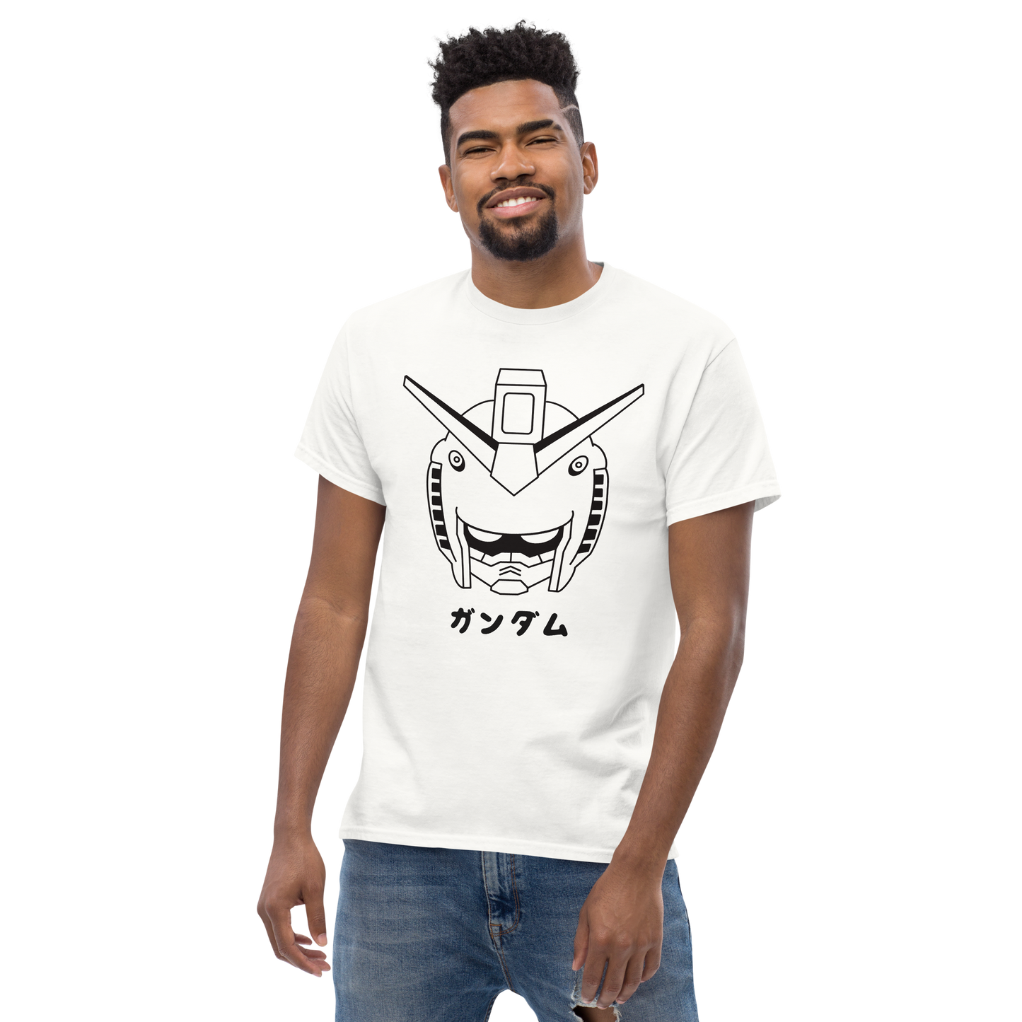 Mecha Robot Head Anime T-Shirt
