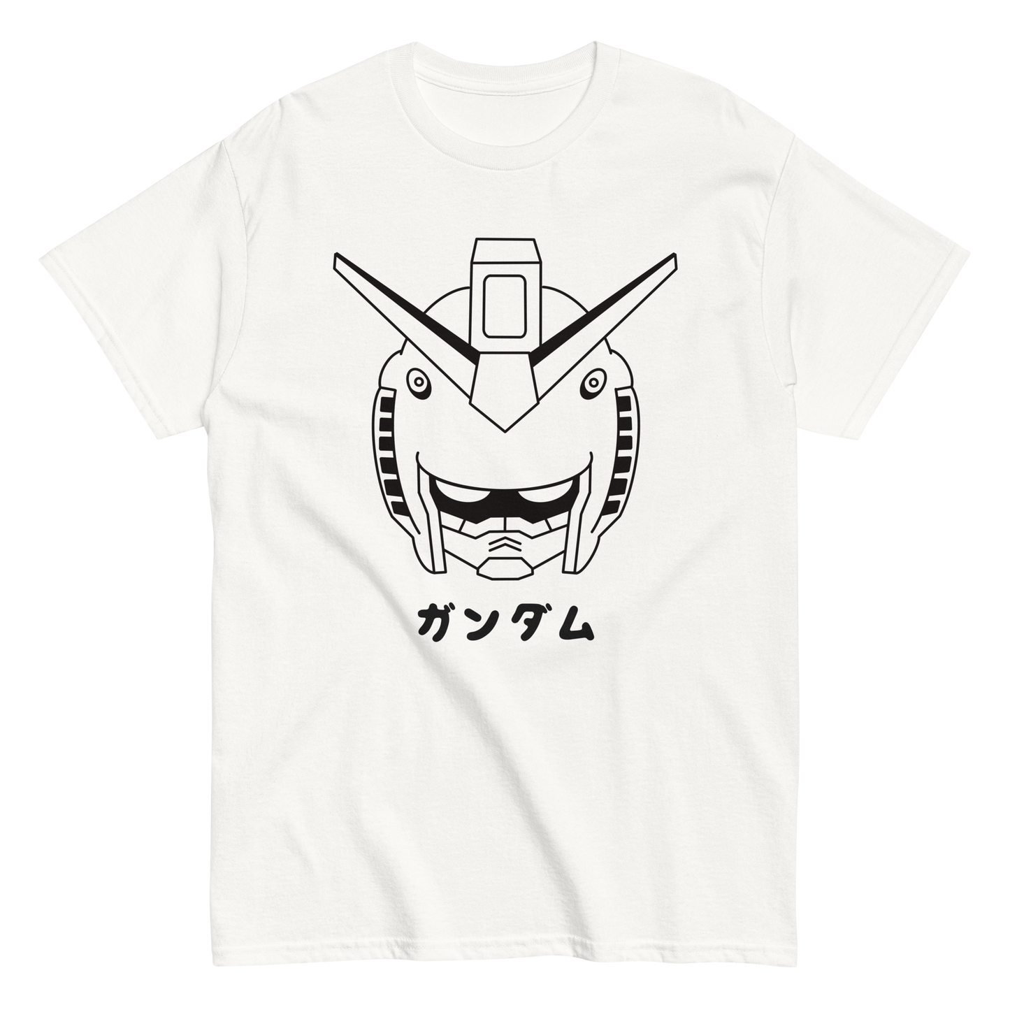 Mecha Robot Head Anime T-Shirt