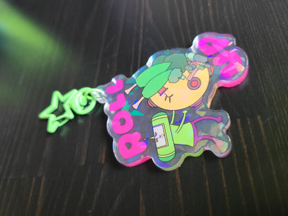 Katamari Prince Roll Up Acrylic Keychain