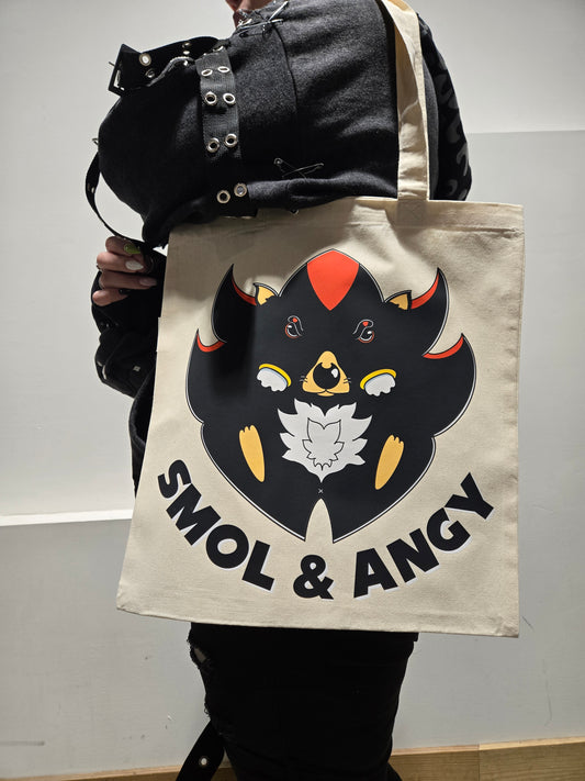 Shadow Smol & Angy Tote Bag