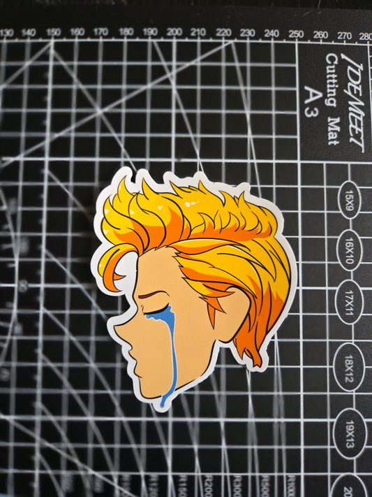 Cry Baby Delinquent Anime Sticker
