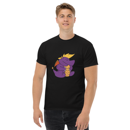 Chunky Purple Dragon Video Game T-Shirt