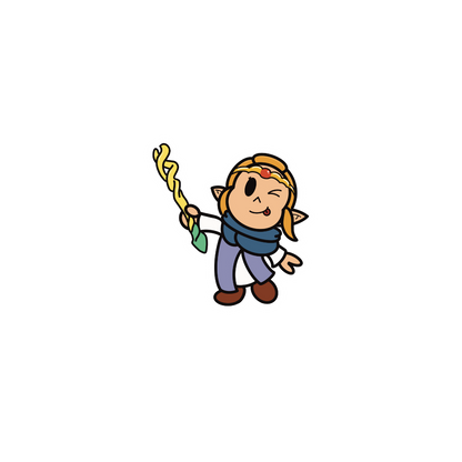 Legendary Princess Video Game Sticker