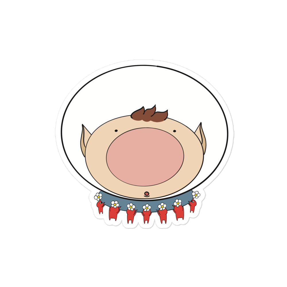 Space Captain Olimar Video Game Sticker