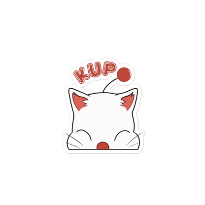 KUPO MOOGLE PEEKER VIDEO GAME STICKER
