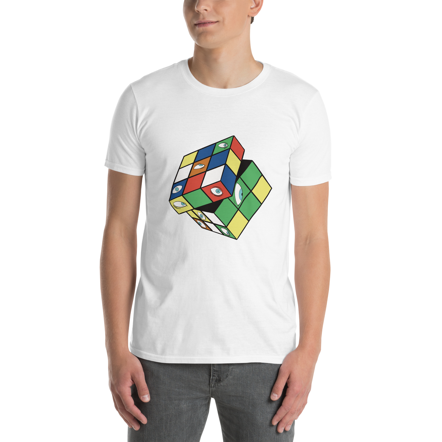 JJK Gojo Prison Realm Cube Anime Shirt