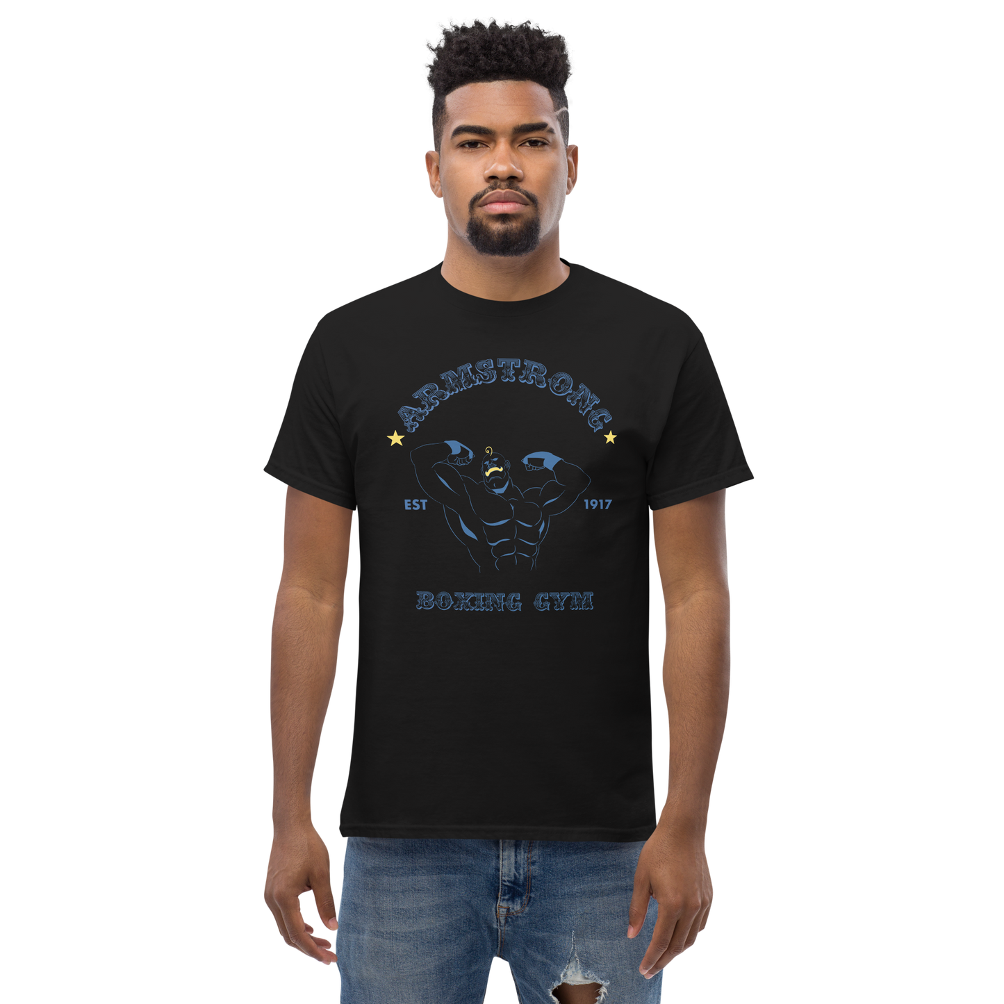 Major Armstrong Boxing Gym Anime T-Shirt