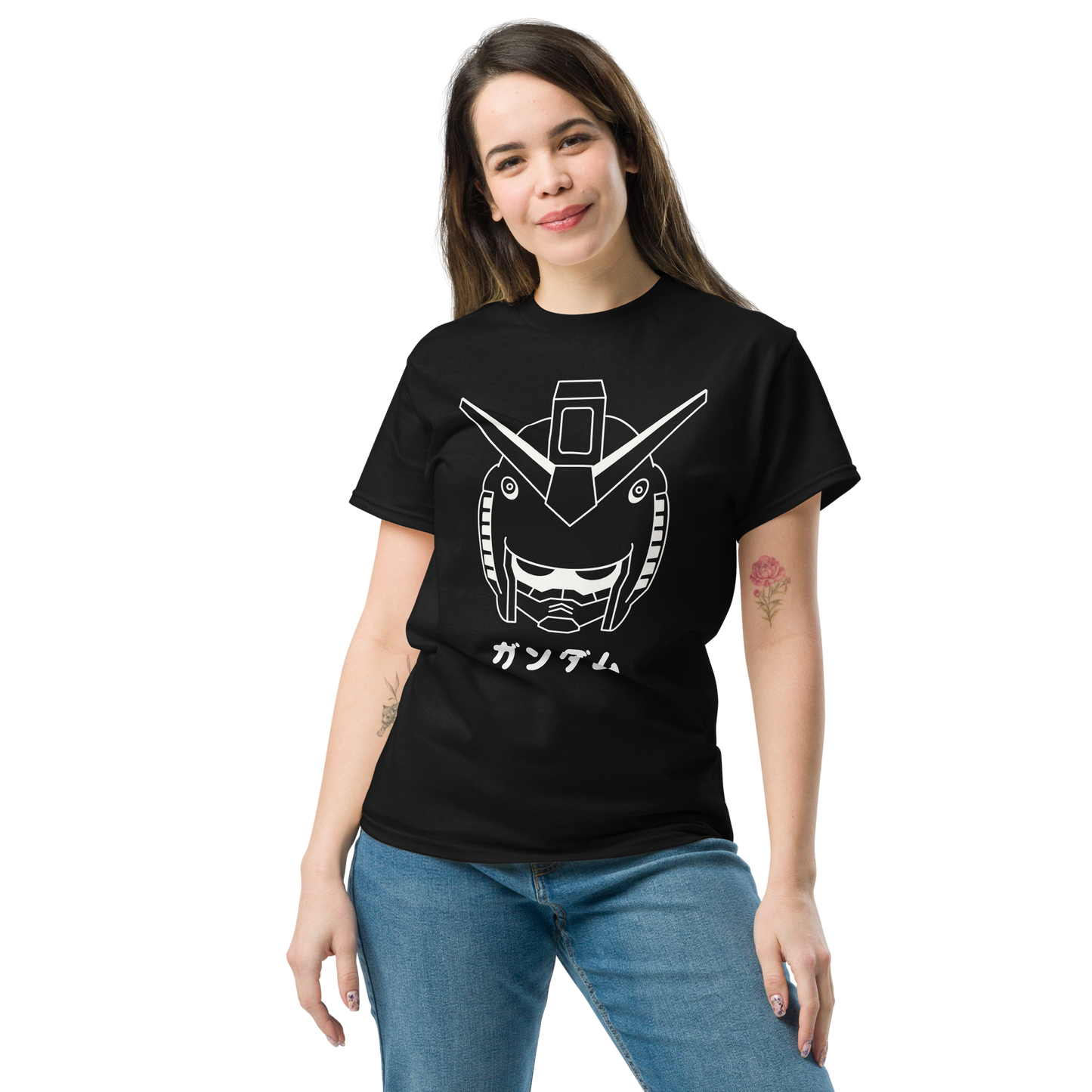 Mecha Robot Head Anime T-Shirt