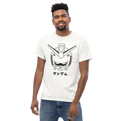 Mecha Robot Head Anime T-Shirt