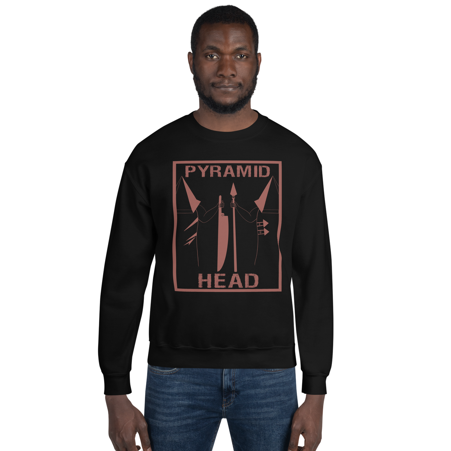 Red Pyramid Judgement Video Game Crewneck