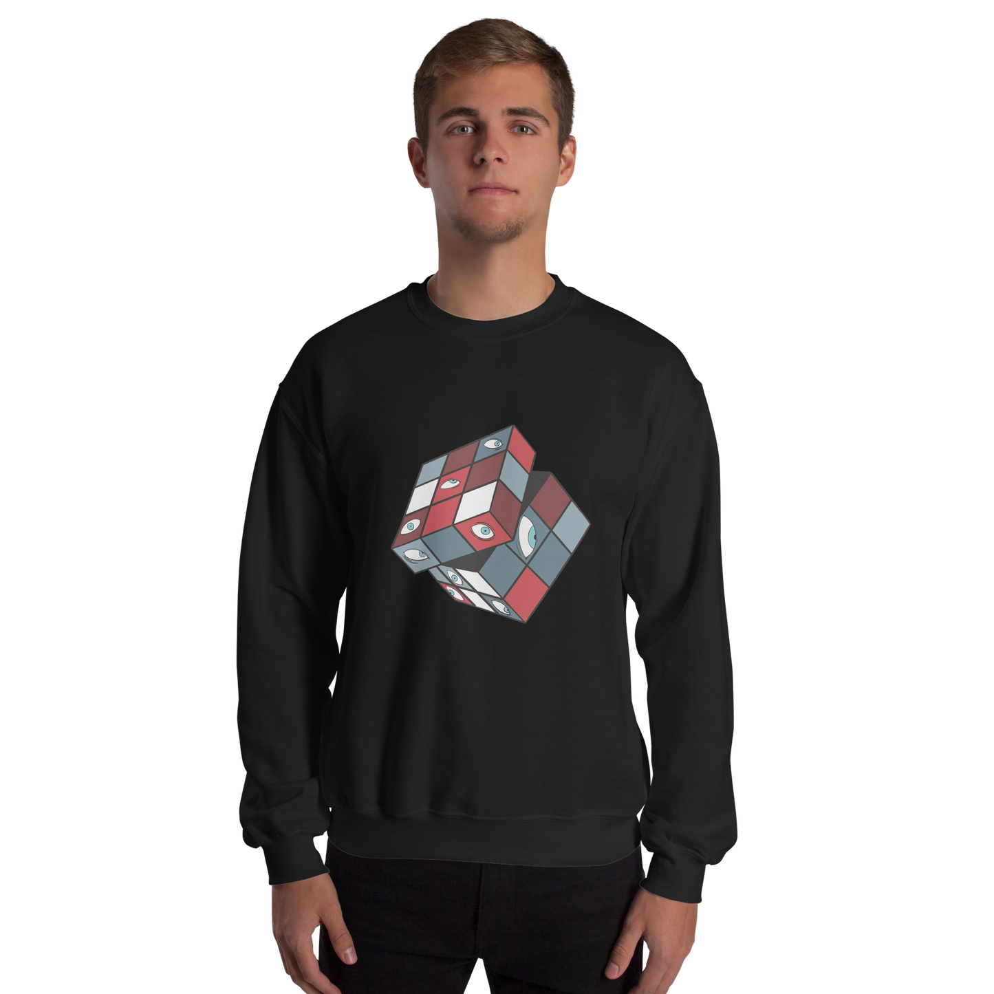 JJK Gojo Prison Cube Anime Crewneck Alternate