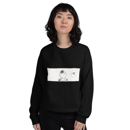 Punch Man Spiral Manga Anime Crewneck