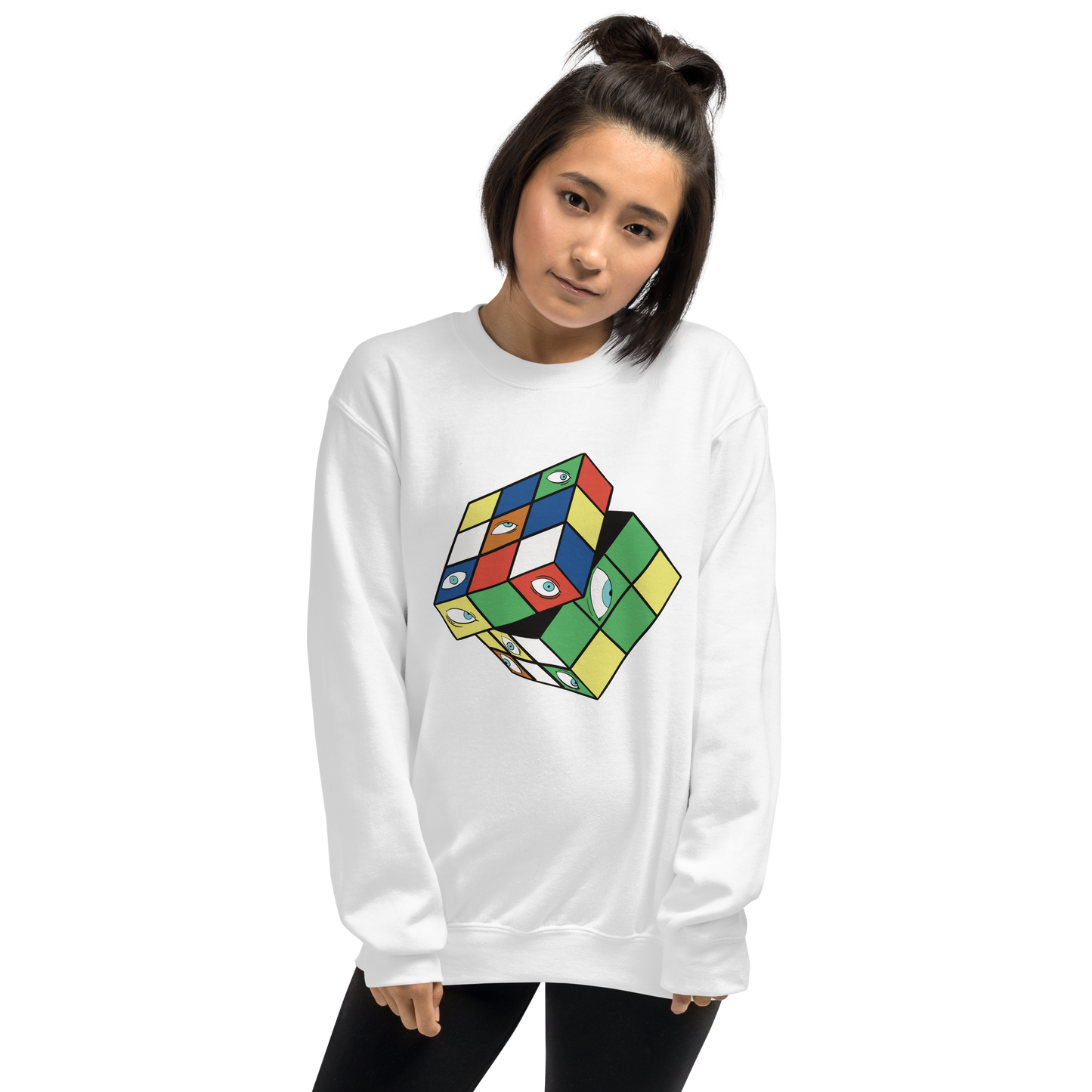 JJK Gojo Prison Cube Anime Crewneck