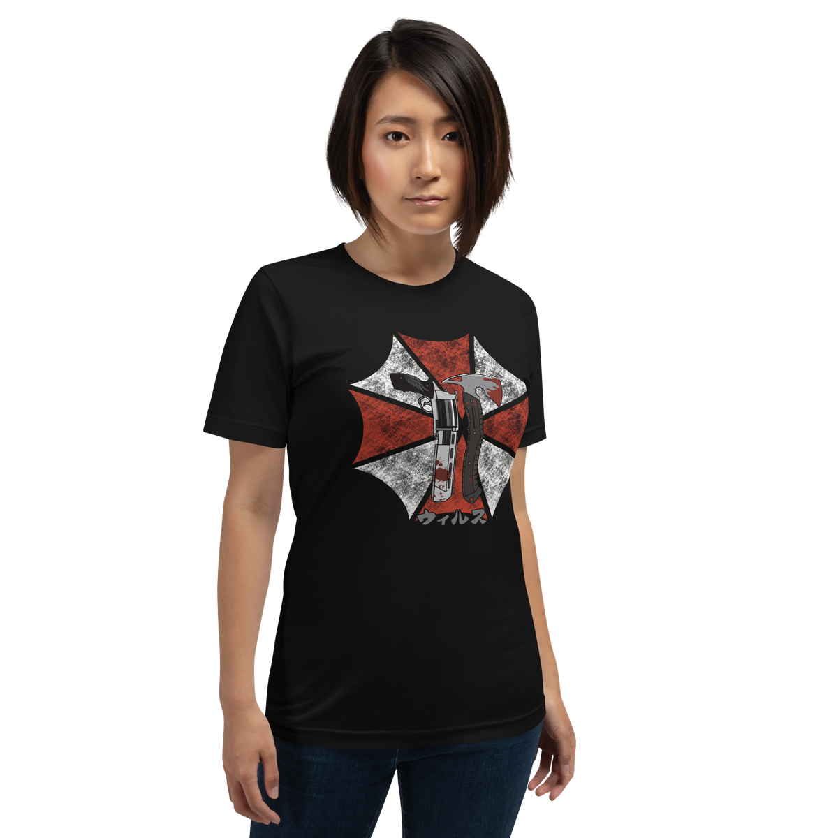 Umbrella Virus Video Game T-Shirt