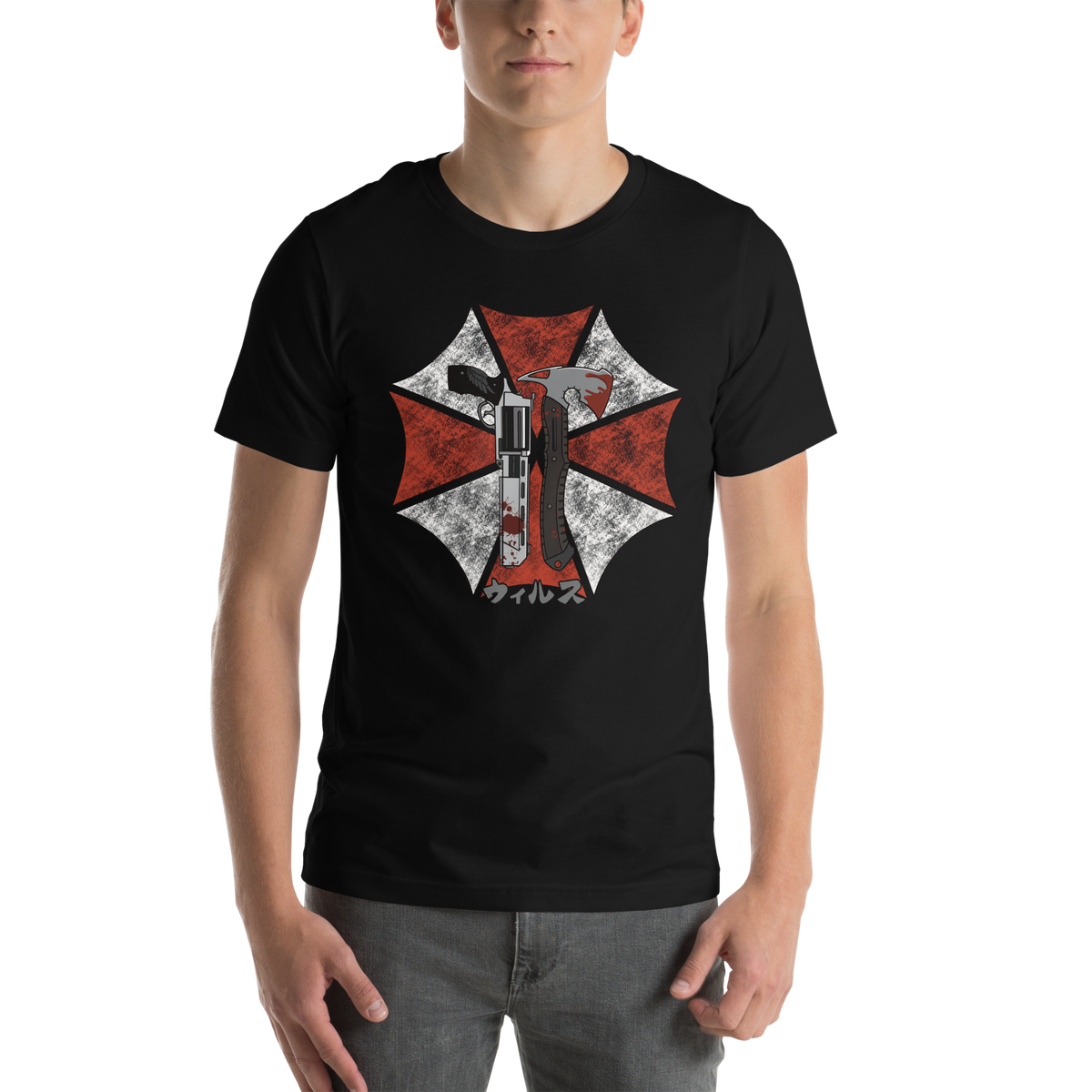 Umbrella Virus Video Game T-Shirt