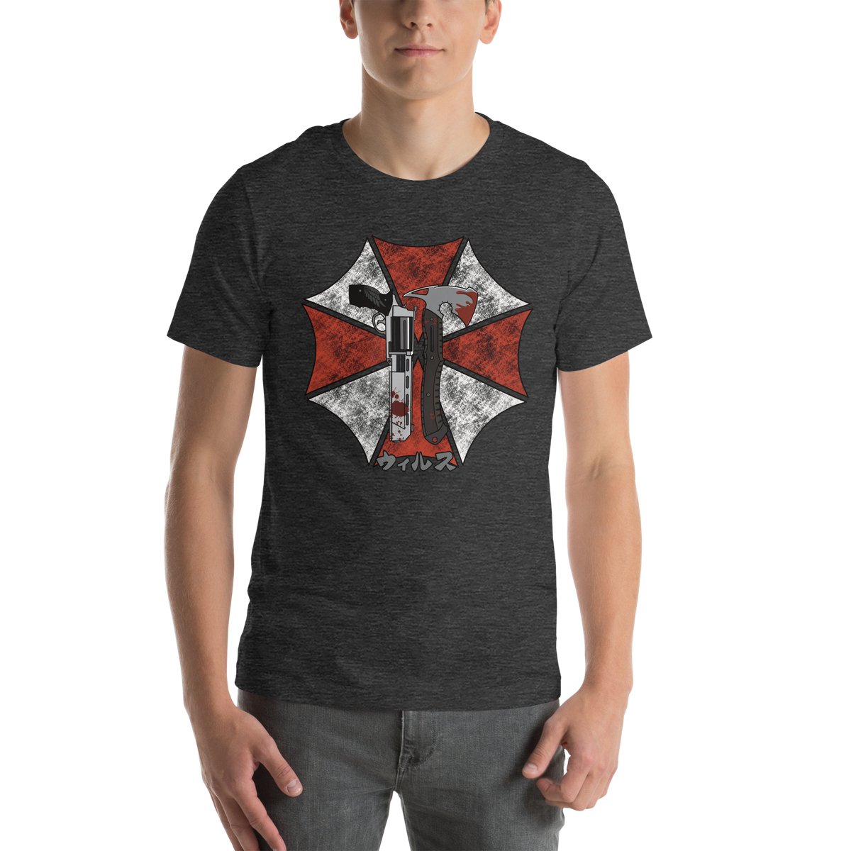 Umbrella Virus Video Game T-Shirt